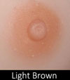 Areola light brown